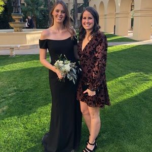 Black Amsale Eden dress